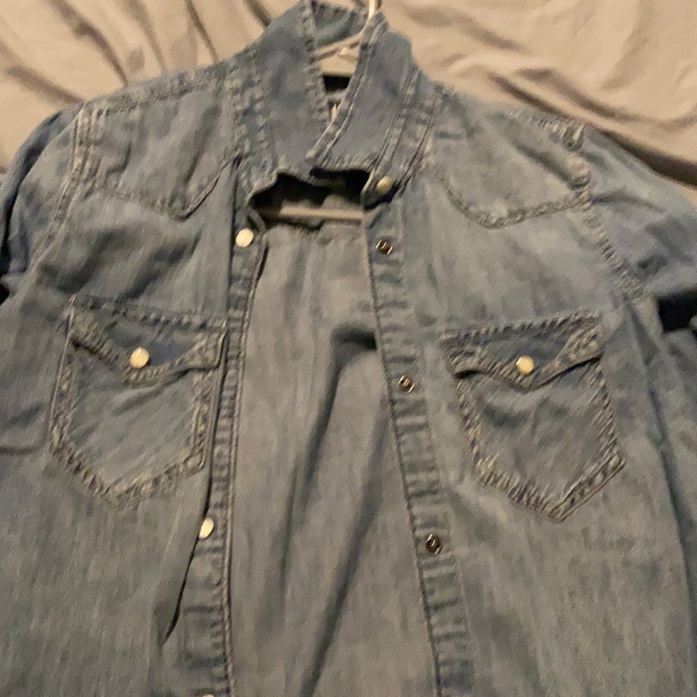 Denim shirt
